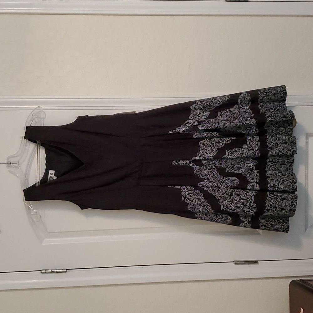 Black Kasper dress